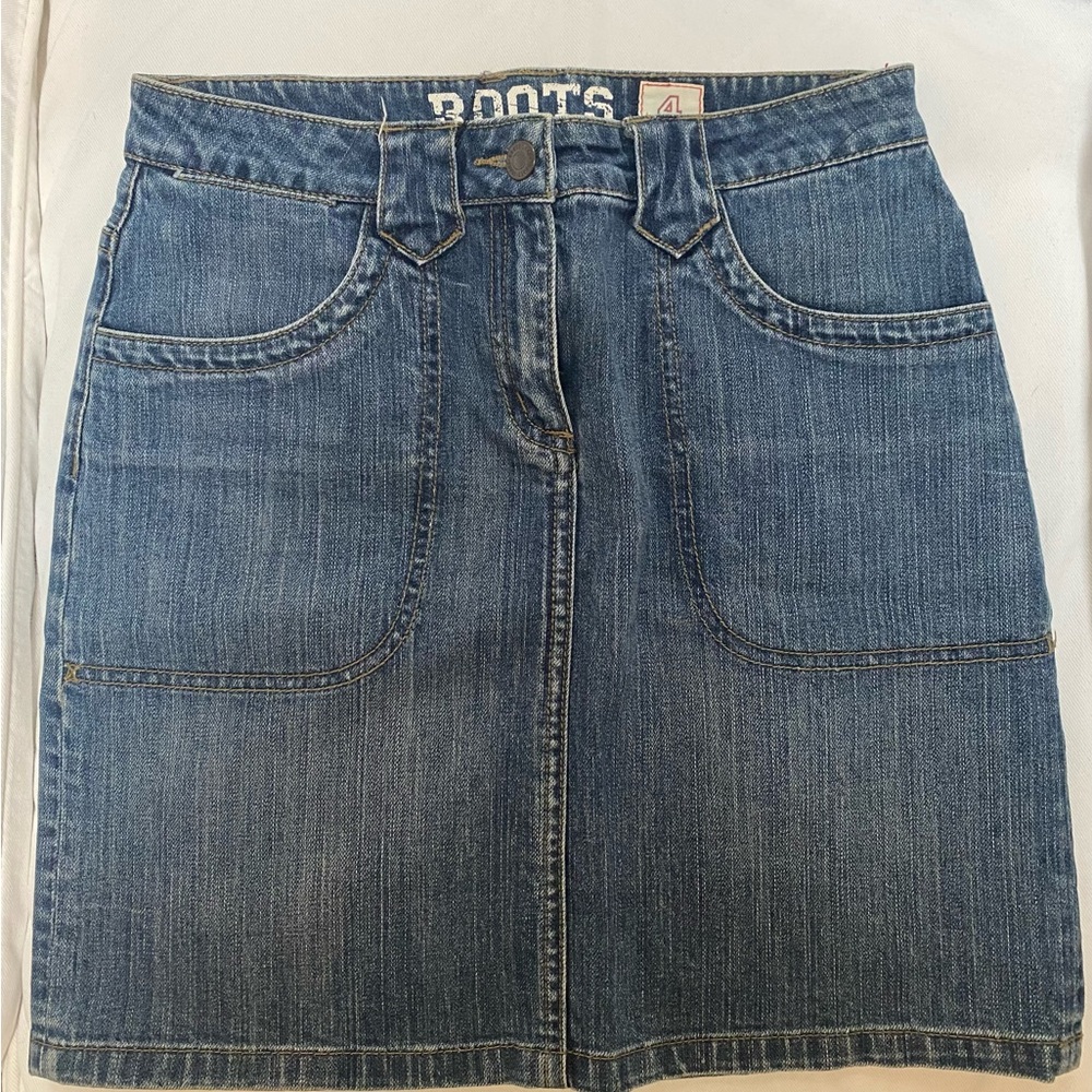 Roots Jean skirt